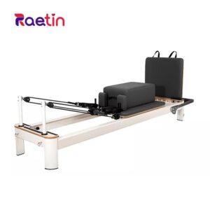 white pilates reformer