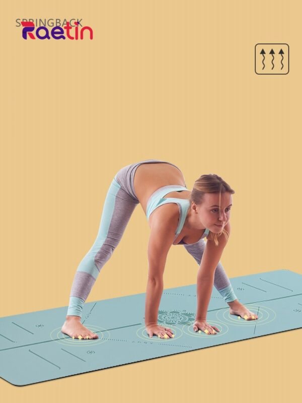 Cushioned natural rubber yoga mat - 图片 2