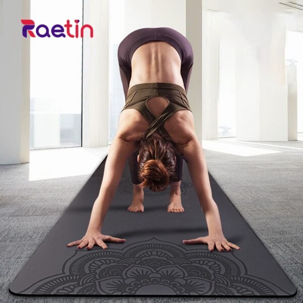 Cushioned natural rubber yoga mat - 图片 9