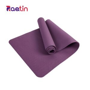 Thick padded natural rubber yoga mat