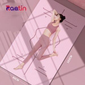 Multi-purpose natural rubber yoga mat