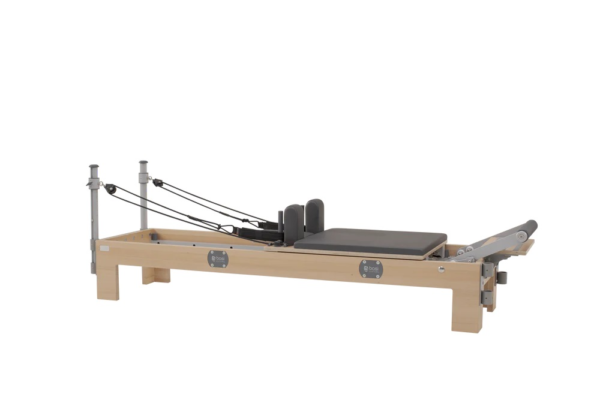 Woodiness Pilates reformer for strength exercising