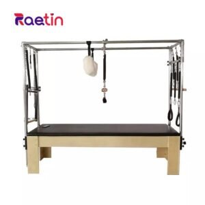 Pilates Cadillac easy-to-move training bed with pulleys